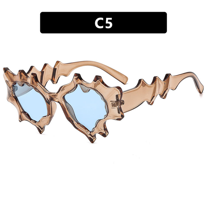 Ladies extraordinary fashion sunglasses in creative design Bowlift