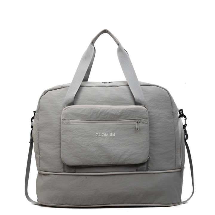 Unisex Spacious Travel Bag with Removable Carrying Handles Bowlift