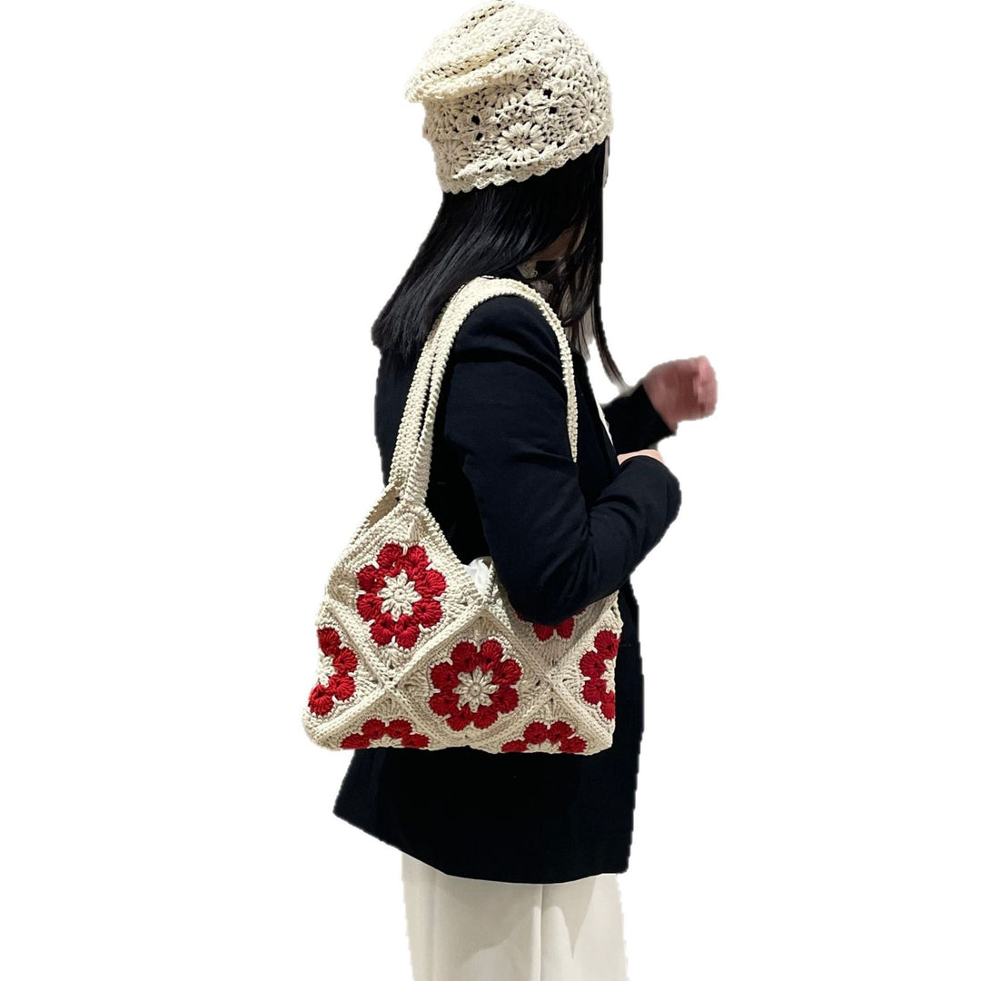 Hand-knotted flower bag Bowlift