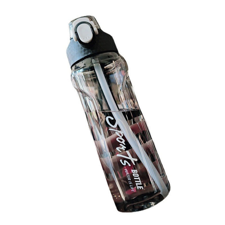 Women’s sporty water bottle with innovative closure Bowlift