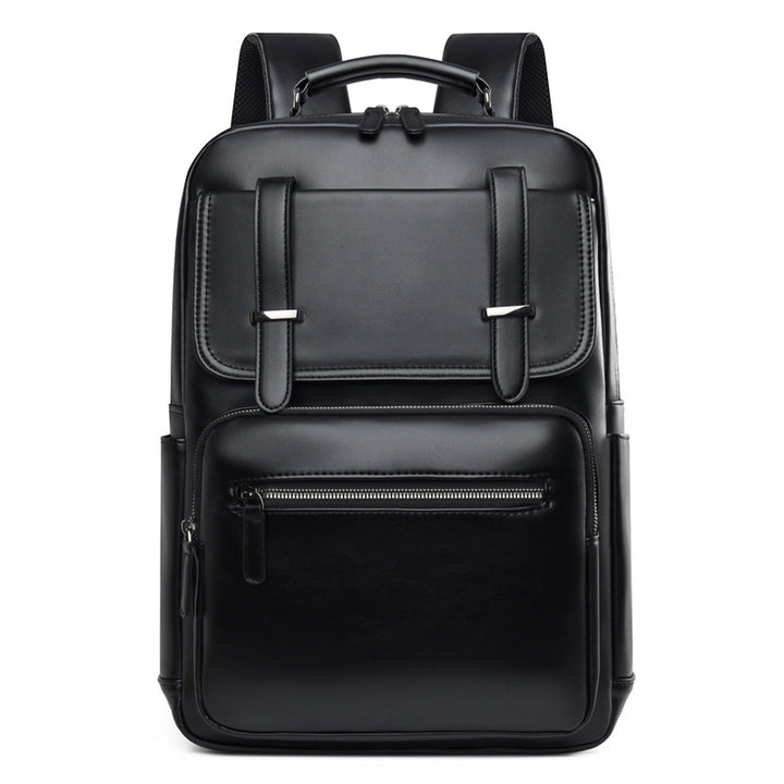 Leather Laptop Backpack Bowlift