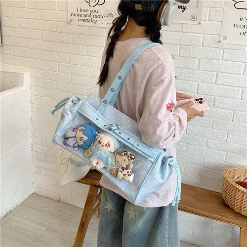 Transparent Display Tote Bag Bowlift