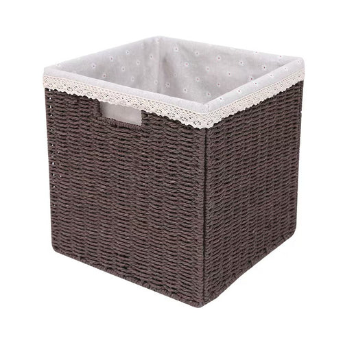 Stylish Woven Storage Cube Bowlift