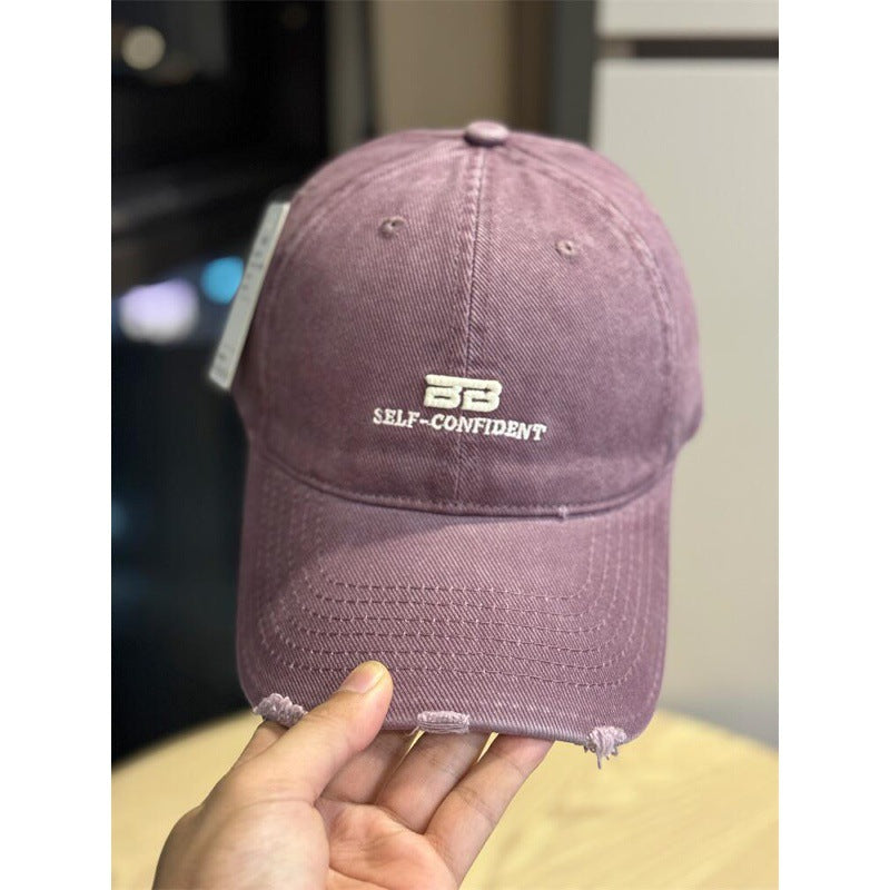 Men's Vintage Distressed Baseball Cap Bowlift