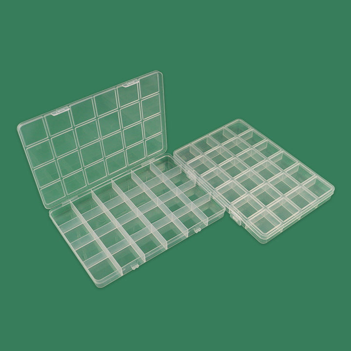 Multi-Compartment Craft Supply Storage Box Bowlift