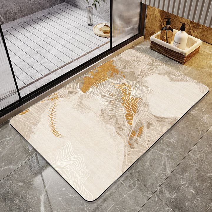 Artistic Bath Mat Bowlift