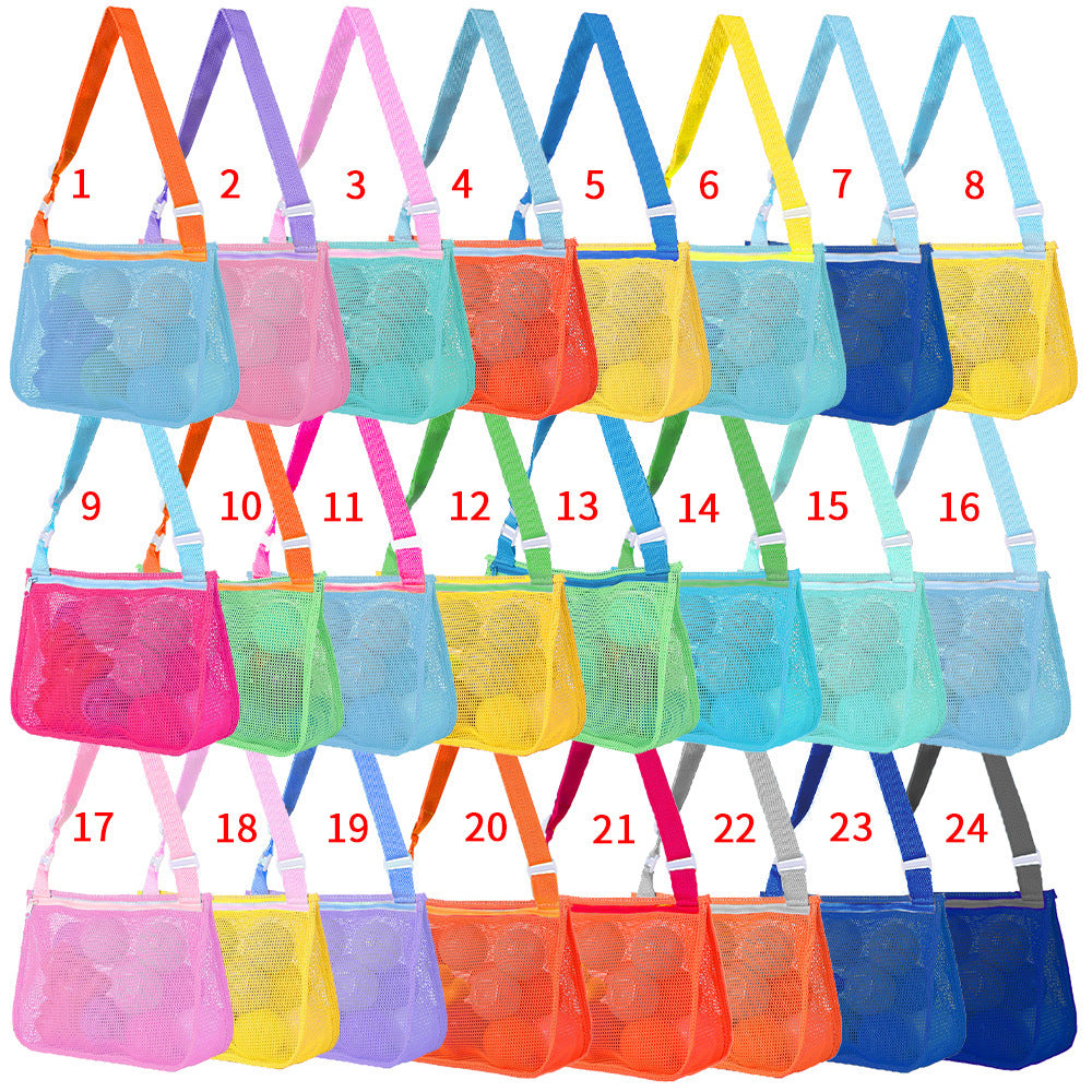 Sporty Shoulder Bag Made of Breathable Mesh Material Bowlift