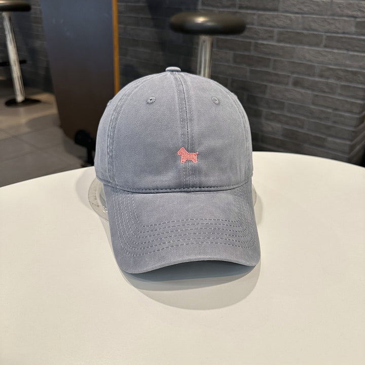 Men's Casual Embroidered Cotton Cap Bowlift