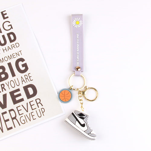 Basketball-Inspired Shoe Keychain Bowlift