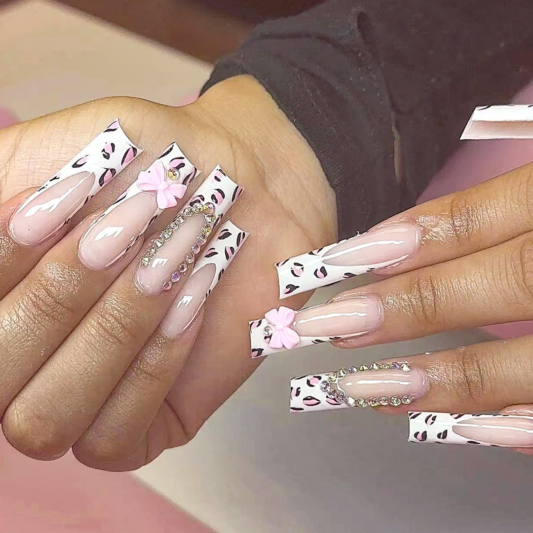 Decorative Long Stiletto Nail Designs Bowlift