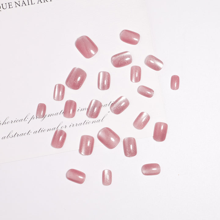 Shimmering Gradient Press-On Nail Set Bowlift