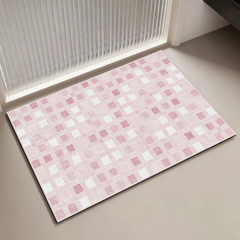 Mosaic Pattern Bath Mat Bowlift