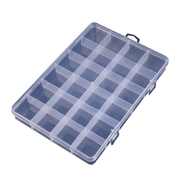 Multi-Compartment Clear Organizer Storage Box Bowlift