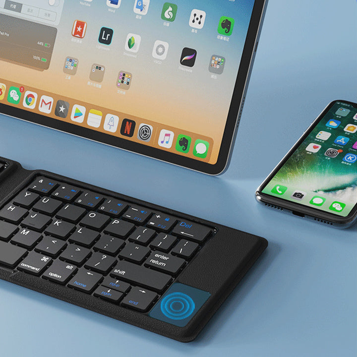 Ultra-Slim Portable Bluetooth Keyboard Bowlift