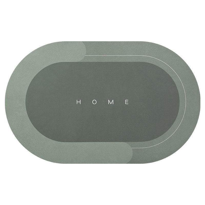 Large Rectangular Anti-Slip Silicone Placemat With Heat-Resistant Surface And Raised Edge Splash Guard