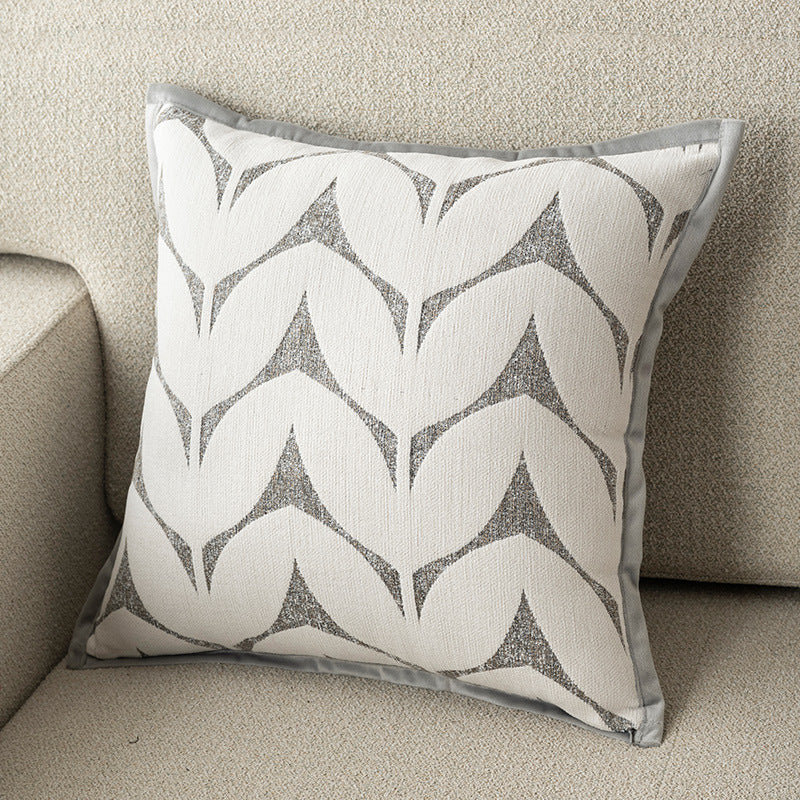 Floral Textured Decorative Pillow