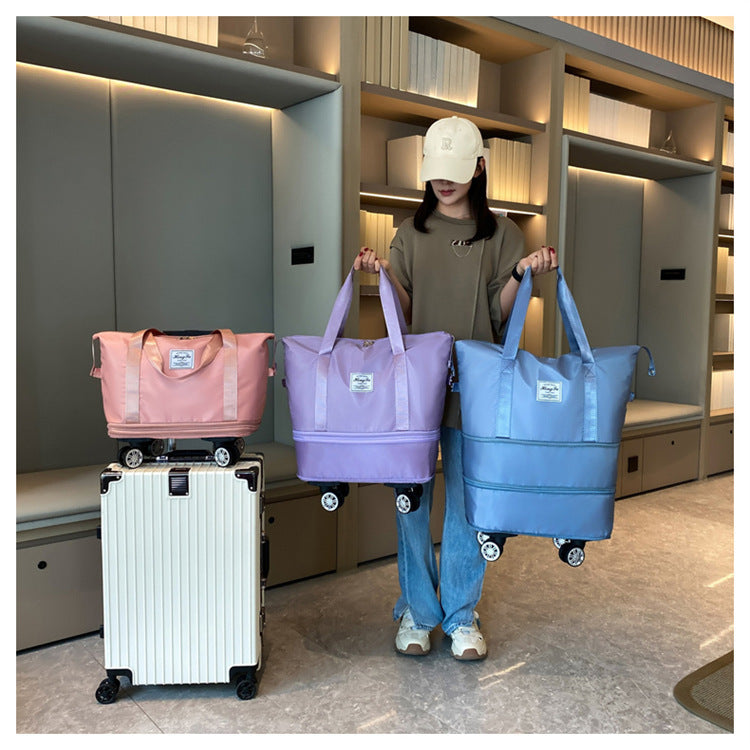 Versatile Rolling Tote Bag