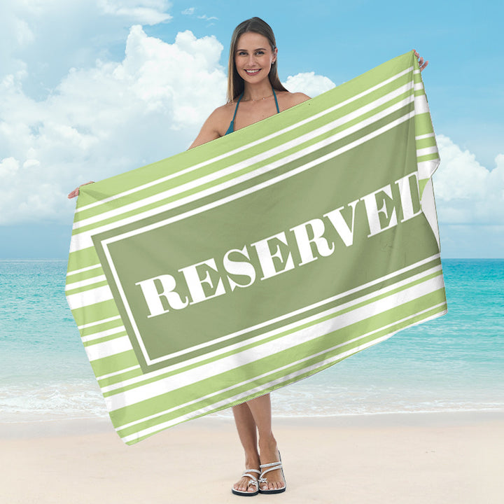 Beach towel with artistic mandala design Bowlift