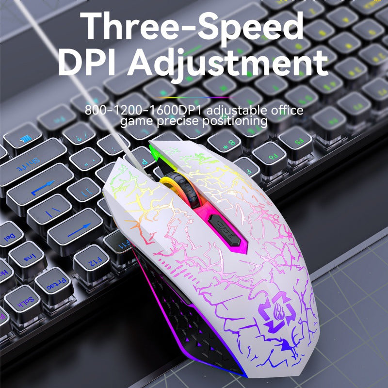 Highly advanced RGB gaming mouse Bowlift