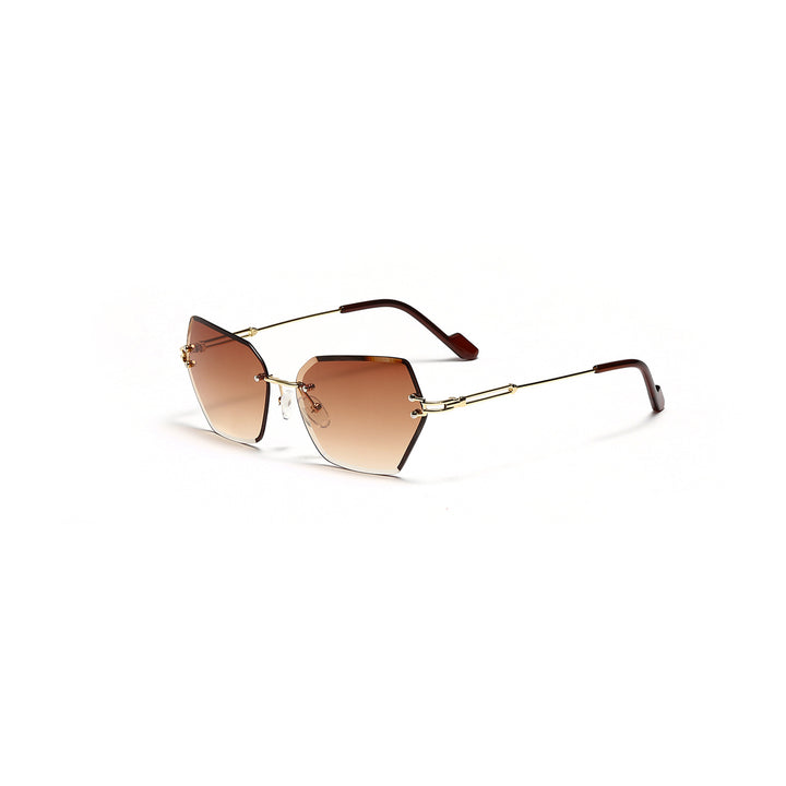 Women's modern sunglasses with stylish hexagonal frame Bowlift