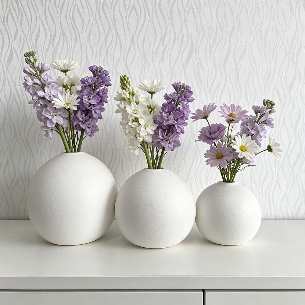 Modern Minimalistic Ceramic Vase Bowlift