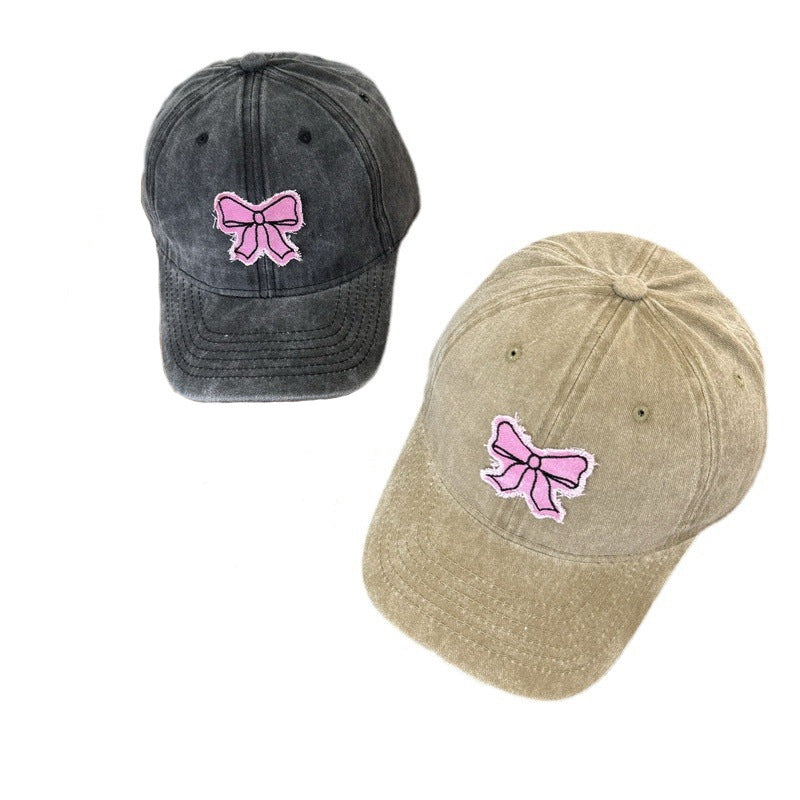 Women's Vintage-Inspired Graphic Baseball Cap Bowlift