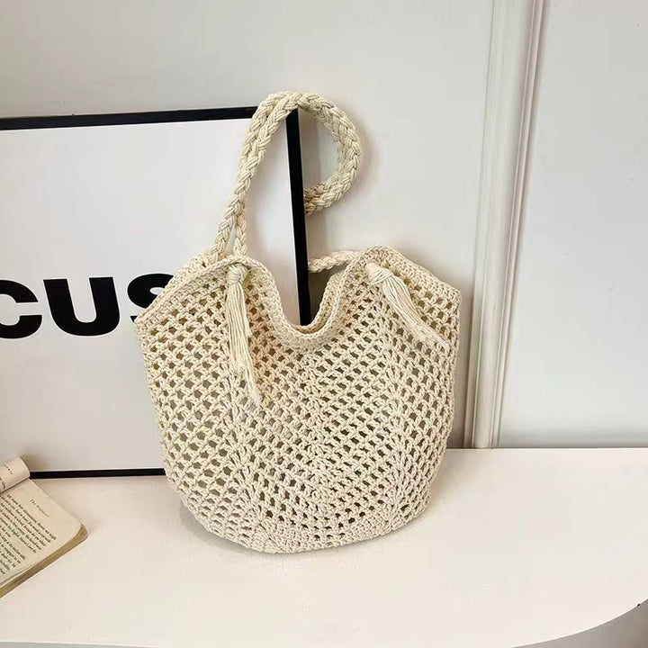 Generous macramé tote bag Bowlift