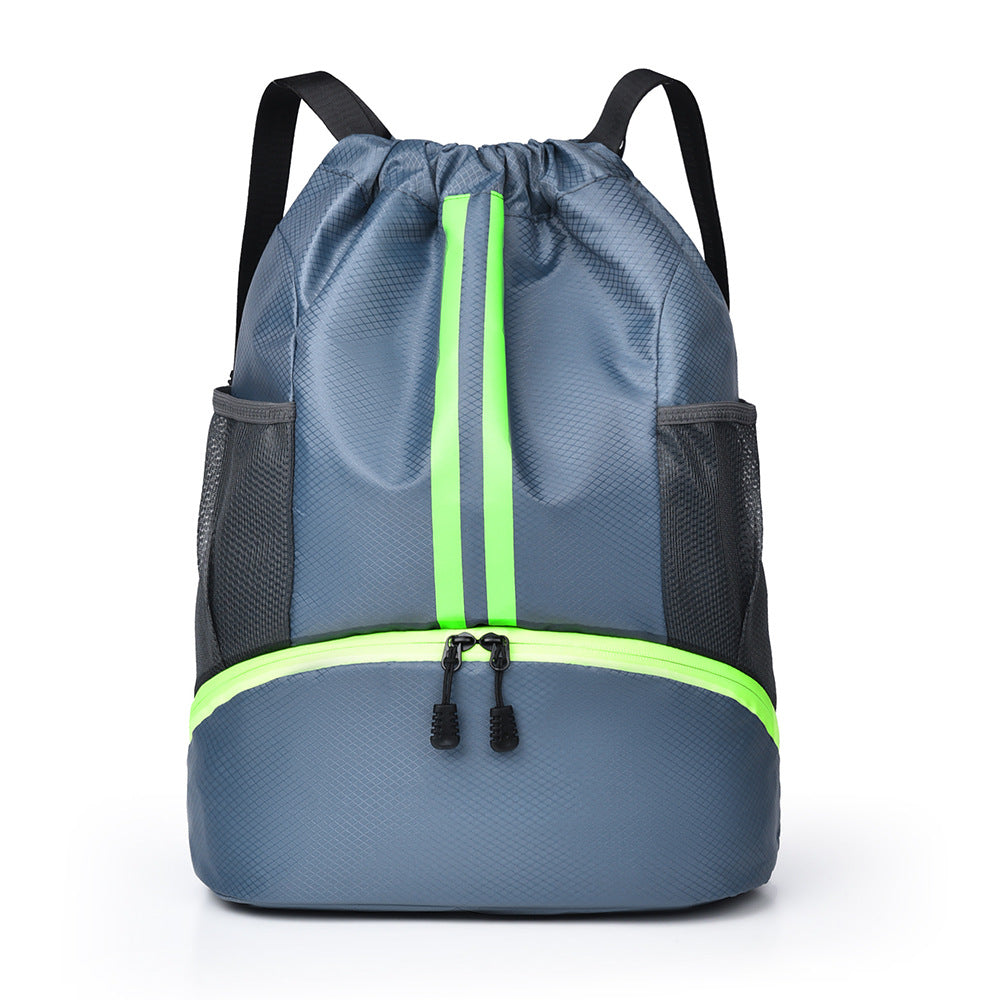 Sports Mesh Drawstring Backpack Bowlift