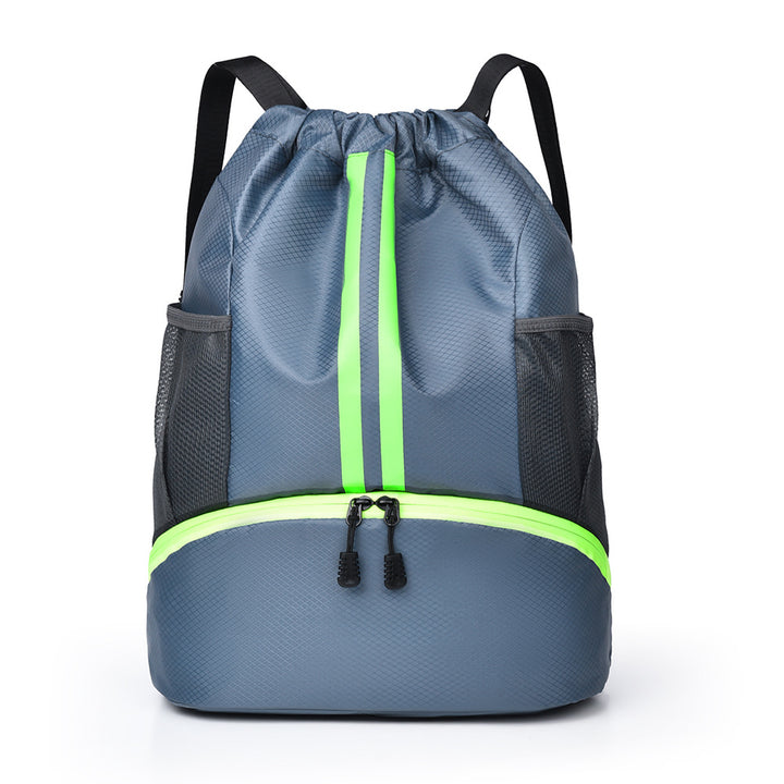Sports Mesh Drawstring Backpack Bowlift
