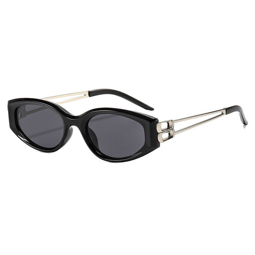 Women's Cat-Eye Sunglasses with distinctive plastic frame and stylish accents Bowlift