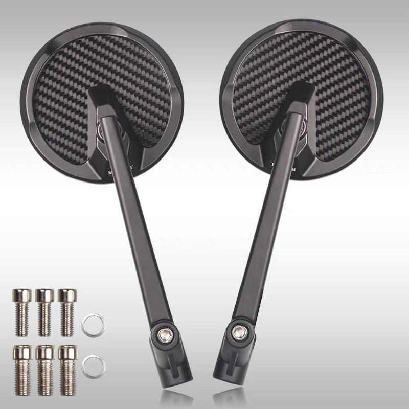 Motorcycle rearview mirror with modern design made of aluminum Bowlift