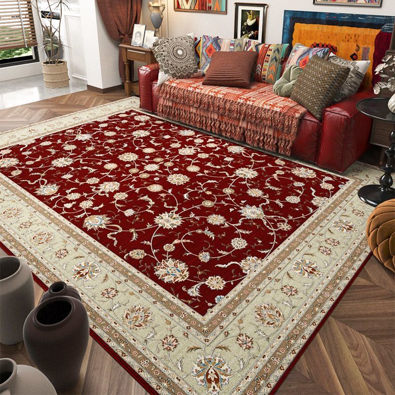 Geometric Pattern Area Rug Bowlift