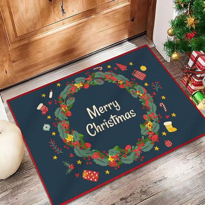 Festive Holiday Door Mat Bowlift