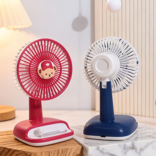Ladies Mini Fan with USB Connection and Variable Tilt Mechanism Bowlift