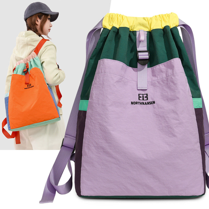 Colorful Drawstring Backpack Bowlift
