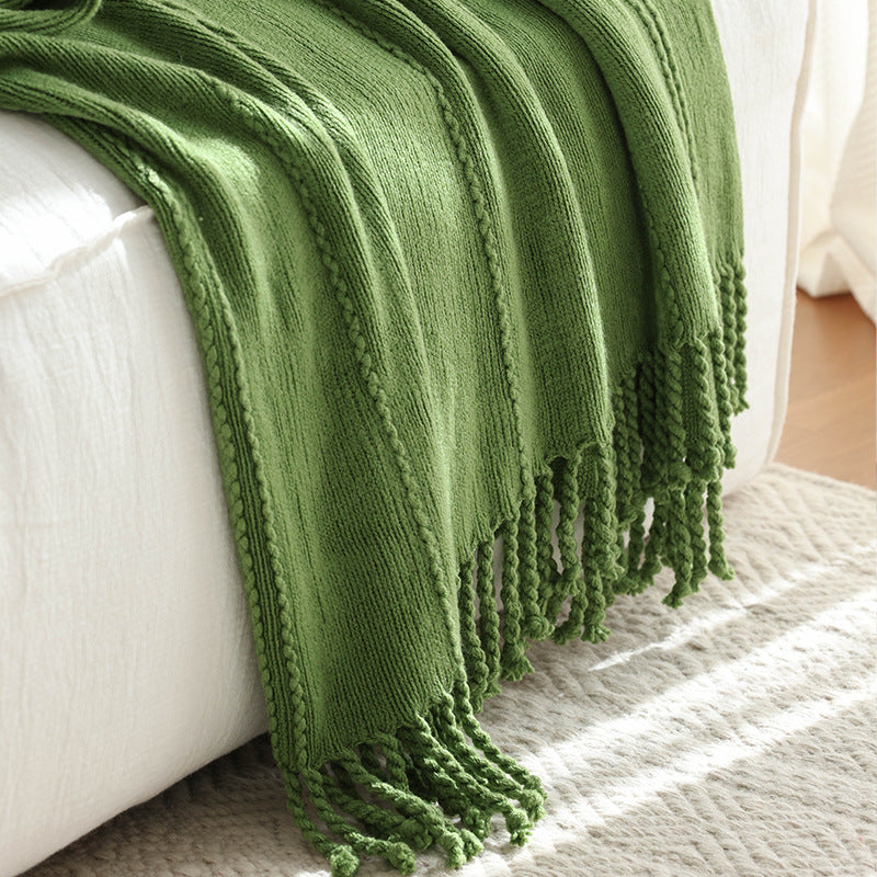 Oversized Knit Blanket