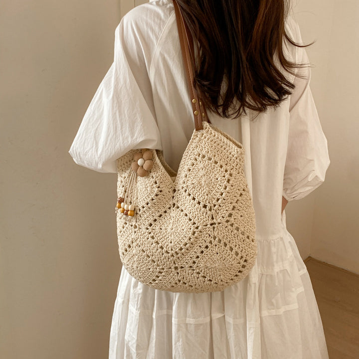 Handmade Macramé Shopper Bag Bowlift