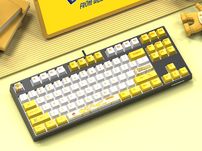 87-Key Custom Mechanical Keyboard Bowlift