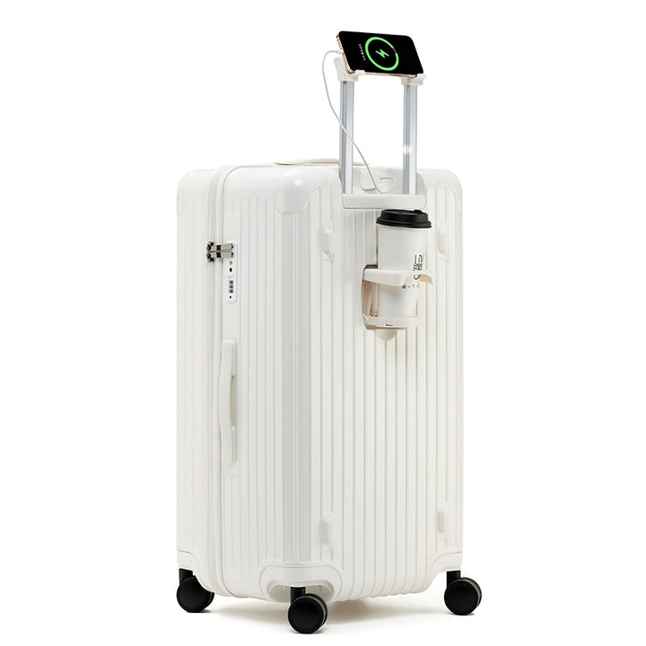 Smart Charging Rolling Suitcase Bowlift