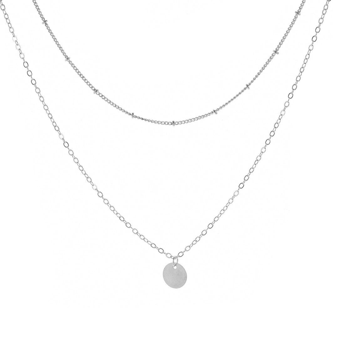 Layered Elegant Chain Necklace Bowlift