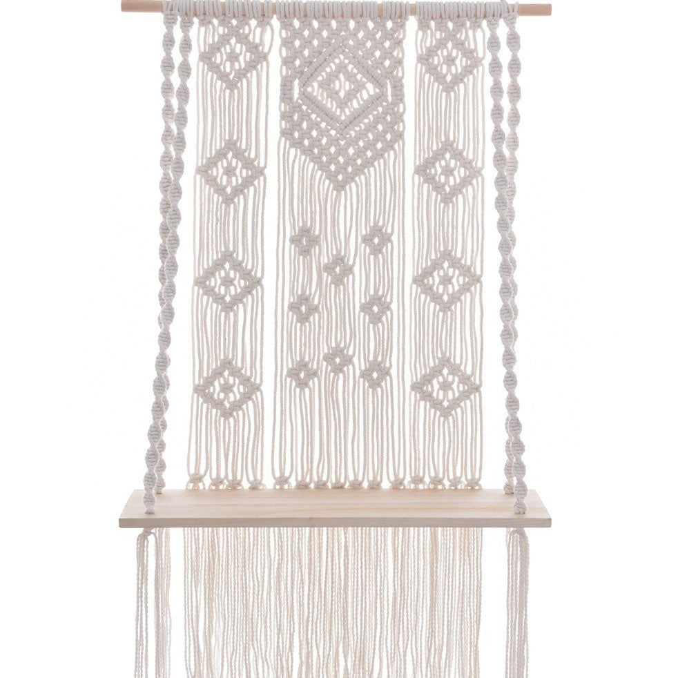 Macrame Plant Shelf Bowlift