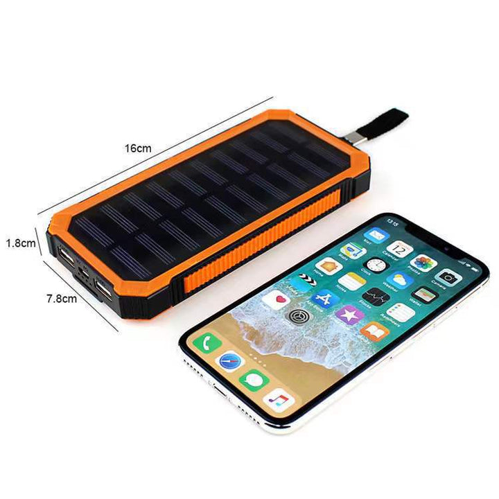 Solar Power Bank with High-Speed Charging Bowlift