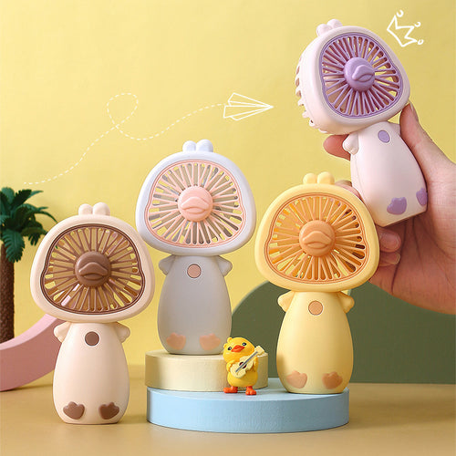 Cute Character Mini Cooling Fan Bowlift
