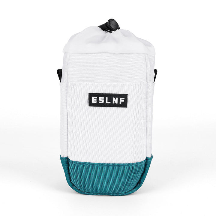 compact double-zip travel toiletry and tech organizer pouch Bowlift