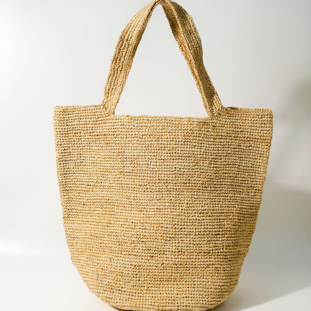 Handmade Straw Tote Bowlift