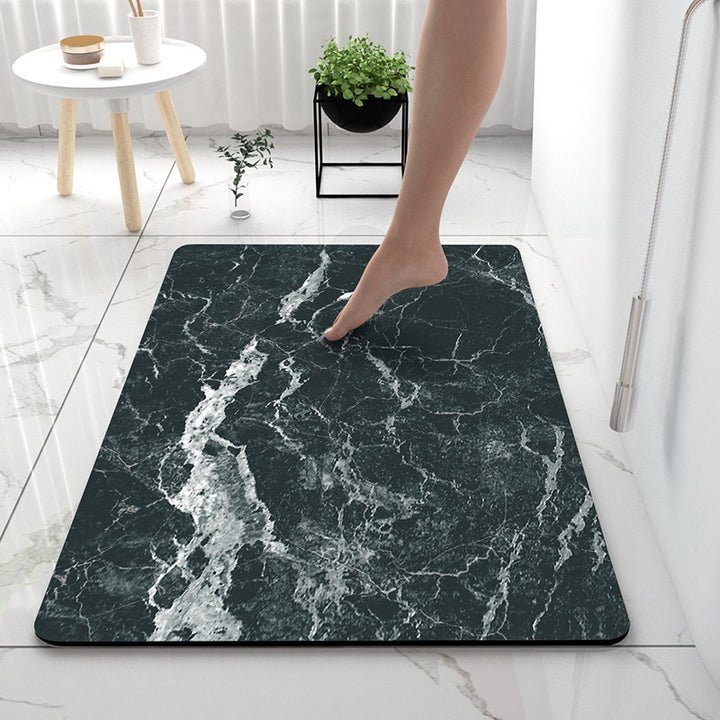 Soft Touch Marble Bath Mat Bowlift