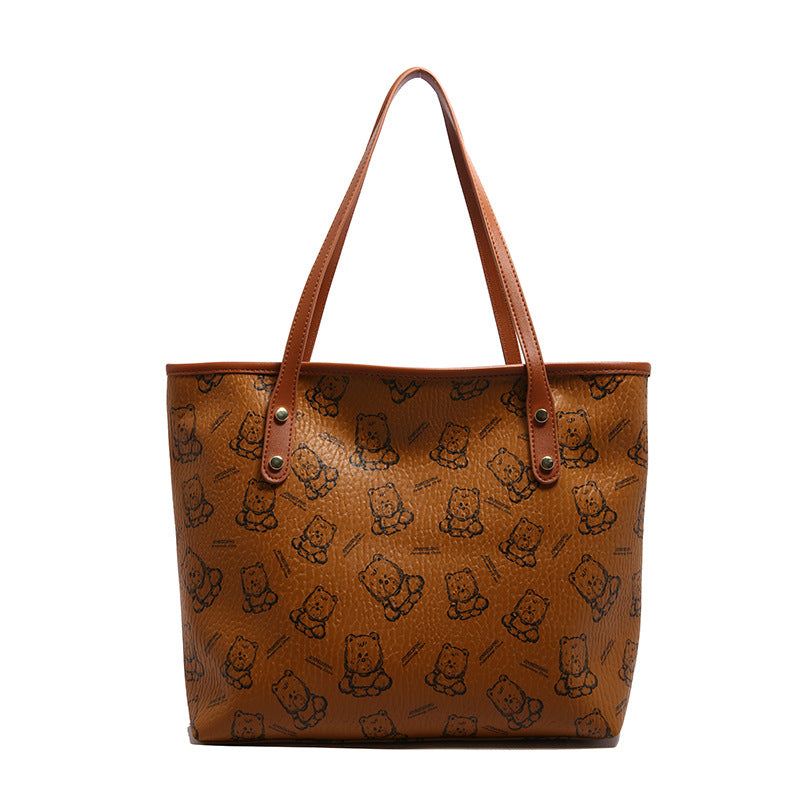 Playful Graphic Tote Bag Bowlift