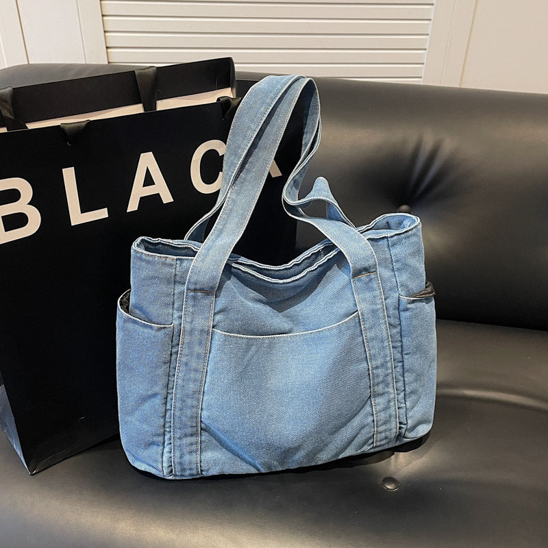 Versatile Multi-Pocket Tote Bag Bowlift