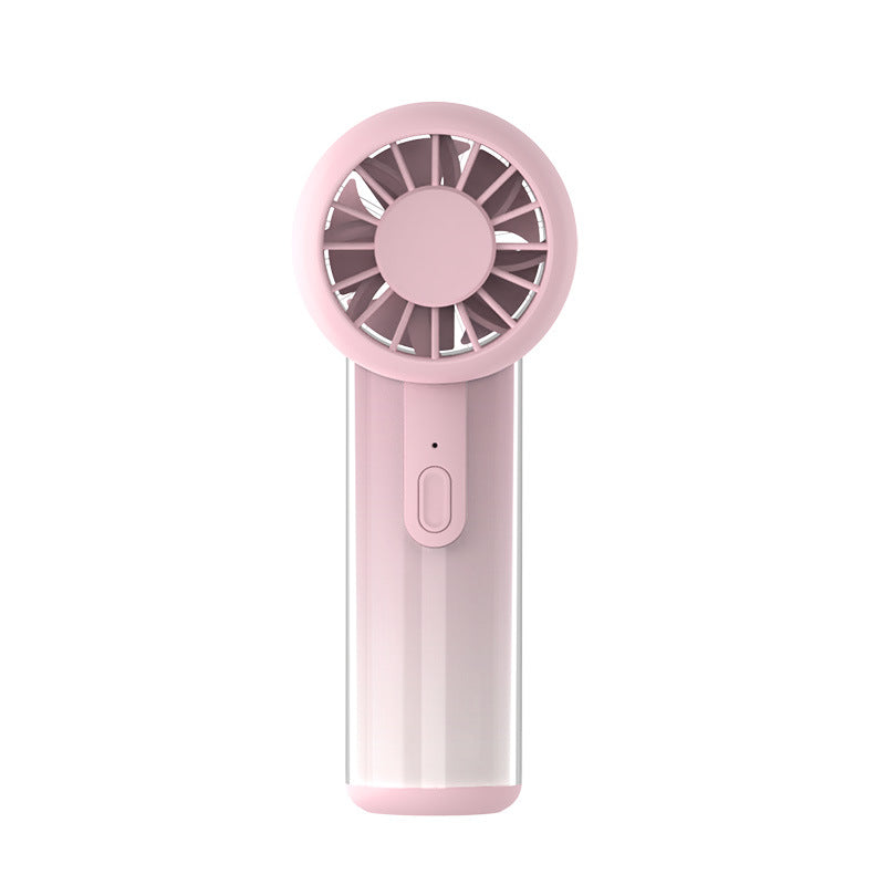 Unisex compact mini-handheld fan with rechargeable battery and quiet motor Bowlift