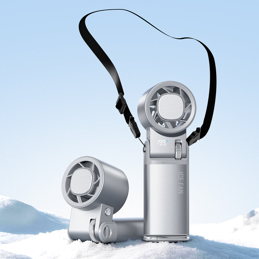 Unisex Portable Neck-Mounted Smart Cooling Fan Bowlift